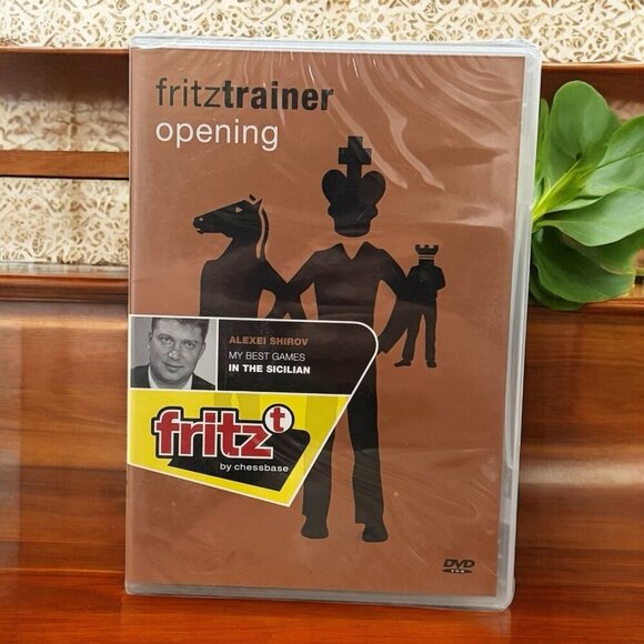 NEW SEALED Fritztrainer Opening Alexei Shirov My Best Games in the Sicilian - Picture 1 of 3